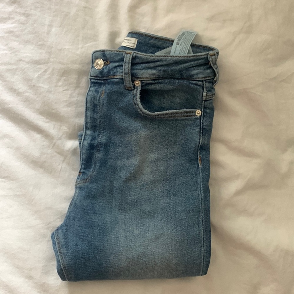 Zara blue jeans